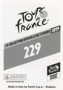 2019 Panini Tour de France #229 Chris Juul-Jensen Back